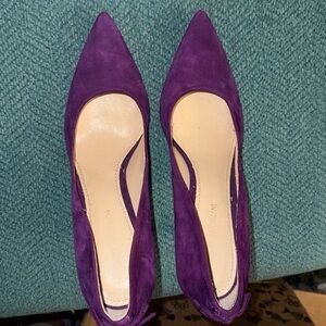 Vintage Enzo Angiolini Elegant Purple Women's Shoes